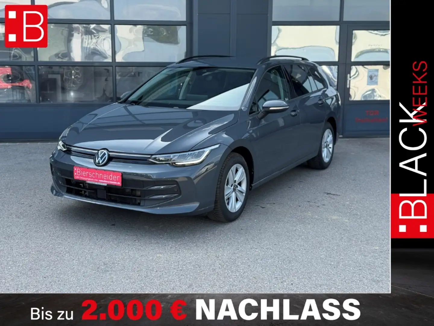 Volkswagen Golf Variant VIII 2.0 TDI DSG Life LED NAVI AHK KAMERA ACC PDC Gris - 1