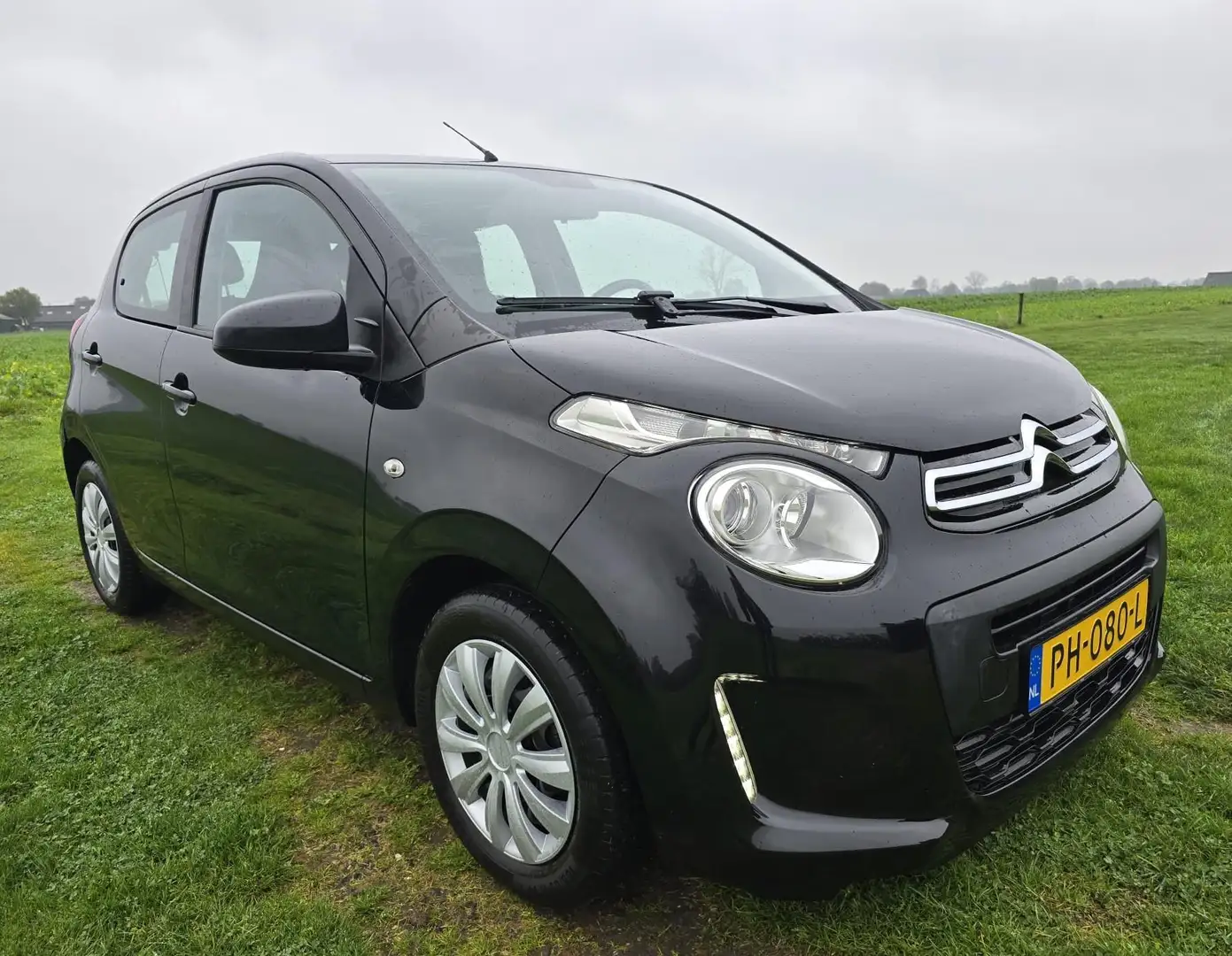 Citroen C1 1.0 e-VTi Feel|Airco|Bluetooth|Schermpje|NL-Auto-N Noir - 2