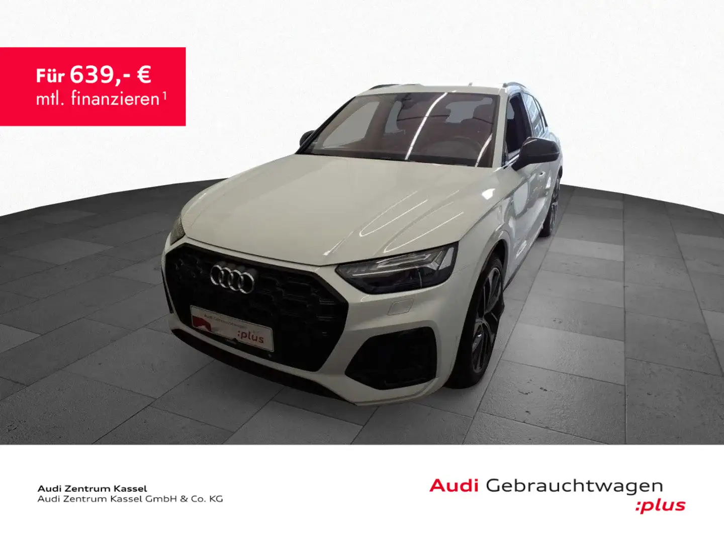Audi Q5 Q 55 TFSIe qu. S line Matrix B&O Pano HuD 360° Weiß - 1