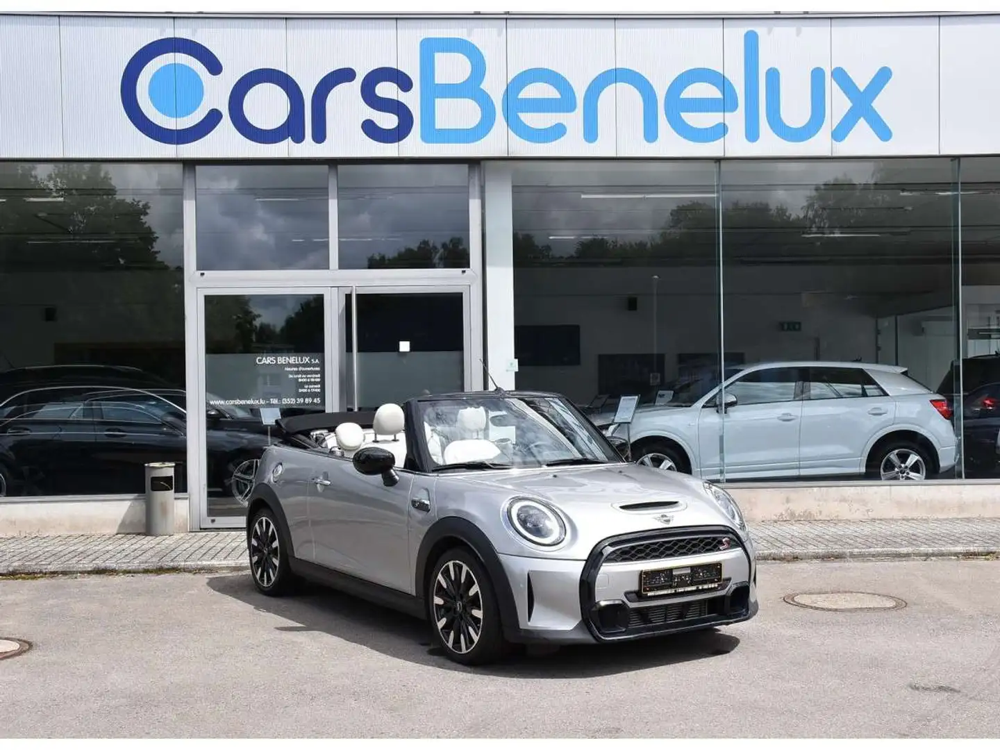 MINI Cooper S Cabrio 2.0A CUIR GPS LANE LED ACCES CONFORT 1 MAIN Gris - 1