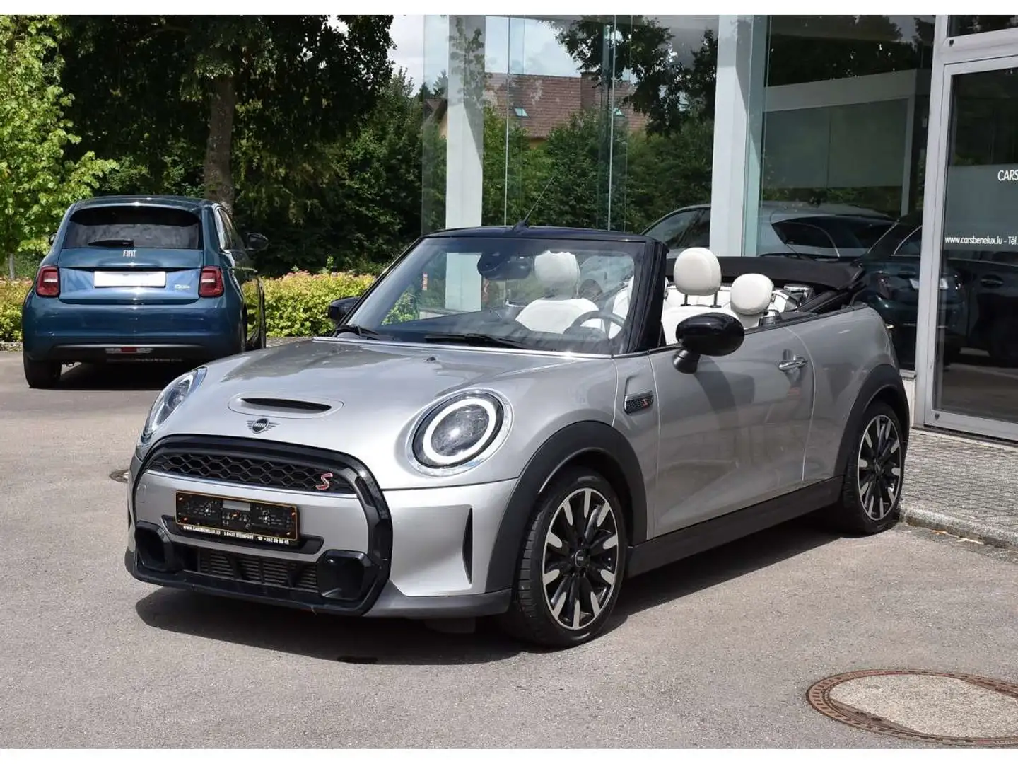 MINI Cooper S Cabrio 2.0A CUIR GPS LANE LED ACCES CONFORT 1 MAIN Gris - 2