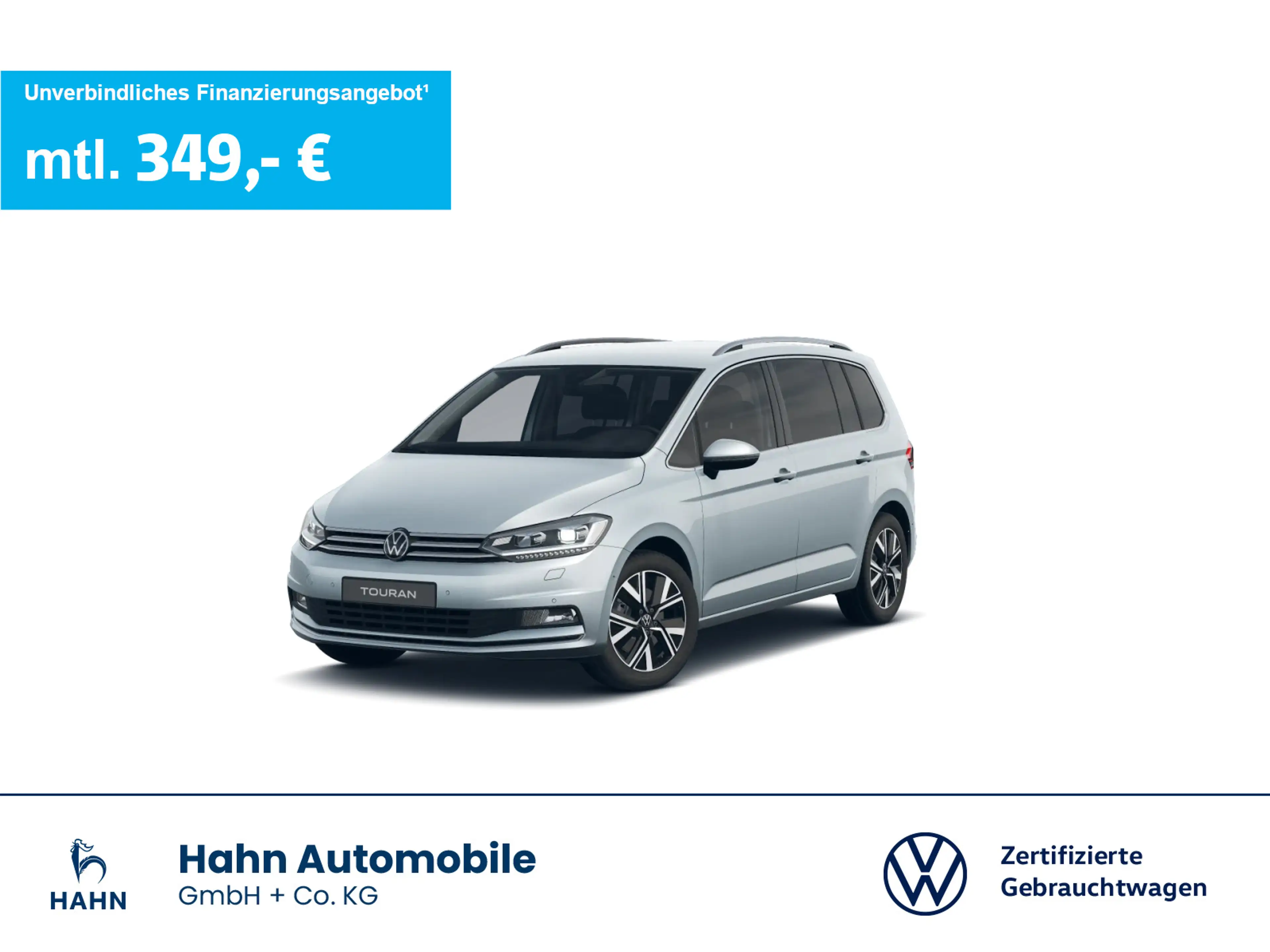 Volkswagen Touran 1.5TSI DSG Highline AHK Standh Cam LED