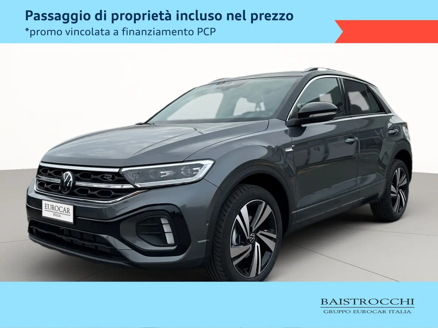 Volkswagen T-Roc 1.0 tsi r-line plus 115cv Grigio - 1
