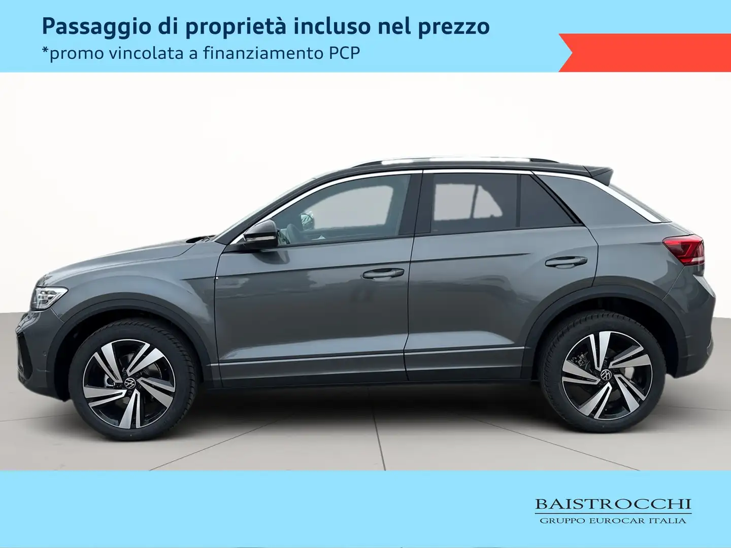 Volkswagen T-Roc 1.0 tsi r-line plus 115cv Grigio - 2