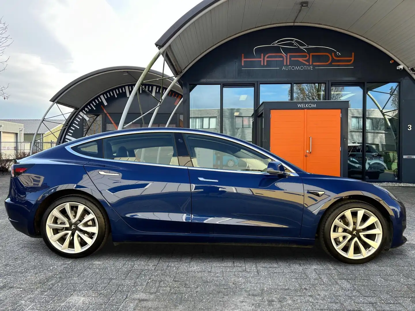 Tesla Model 3 Long Range AWD 75 kWh 87% SOH Trekhaak (1.000kg) Bleu - 2