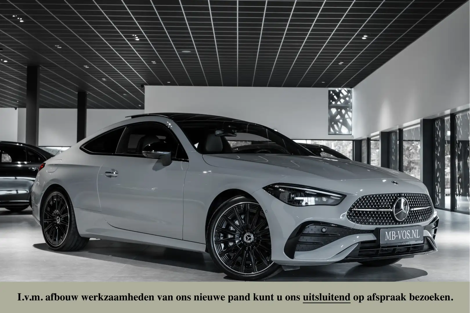 Mercedes-Benz CLE 200 Coupé AMG Night|Panorama|Distronic|Keyless|Digital Grijs - 1