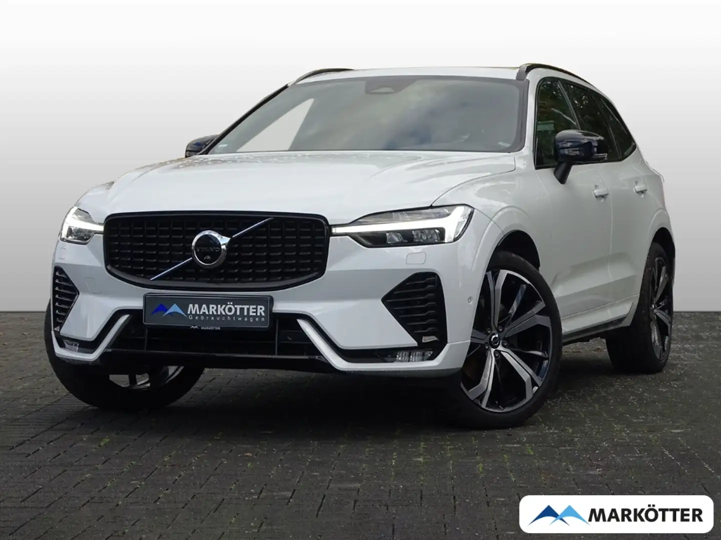 Volvo XC60 Ultimate Dark AWD B5 EU6d ACC/RFK/360°Cam Weiß - 1