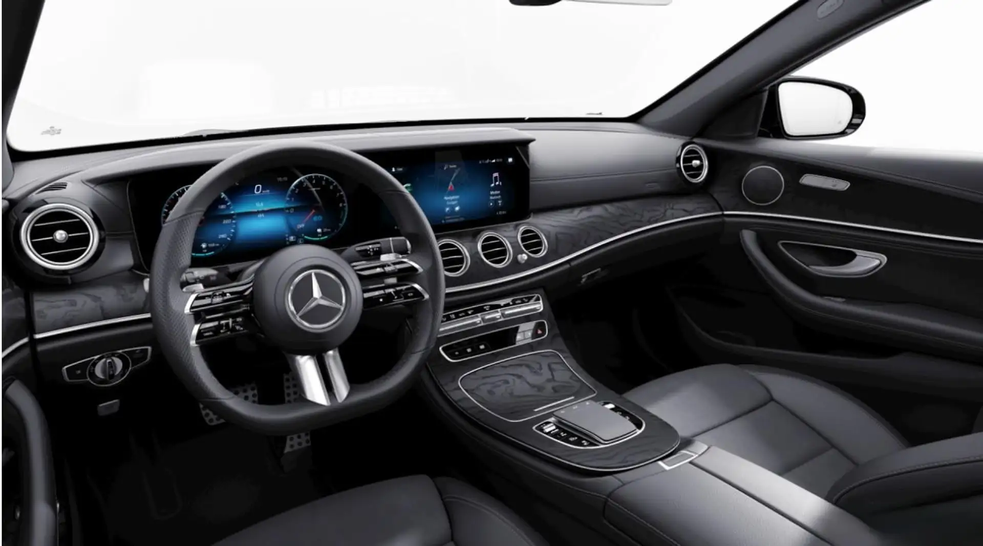 Mercedes-Benz E 300 e AMG Line l Panorama dak l Adaptieve cruisecontro Noir - 2