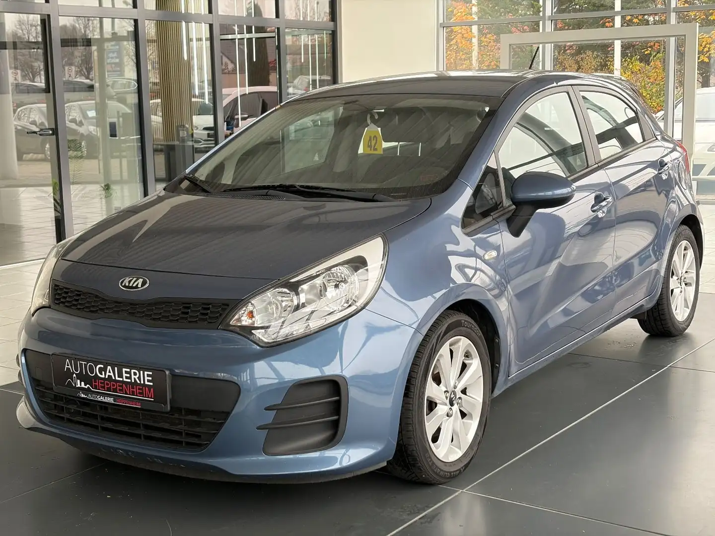 Kia Rio Sensation/KLIMA/PDC/ALUS/MFL Blau - 1