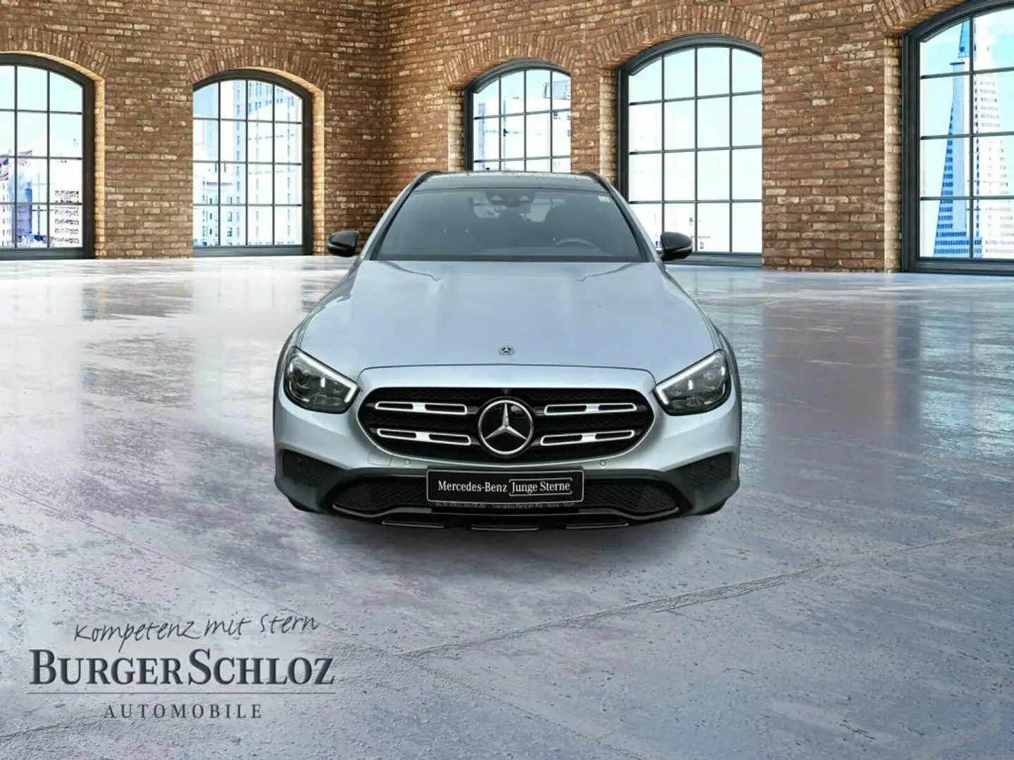 Mercedes-Benz E 450 4M T-Modell All-Terrain Pano Night ACC LM Argent - 2