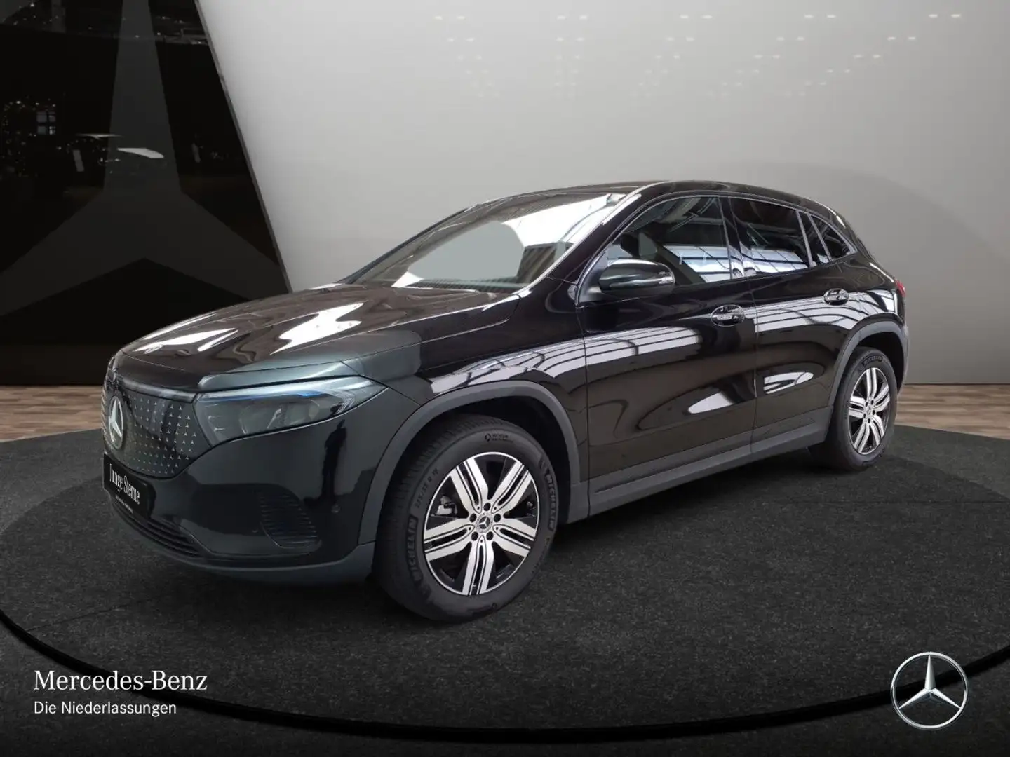 Mercedes-Benz EQA 350 4M ELECTRICART+NIGHT+PLUS-PAKET+AHK+KAMERA Schwarz - 2
