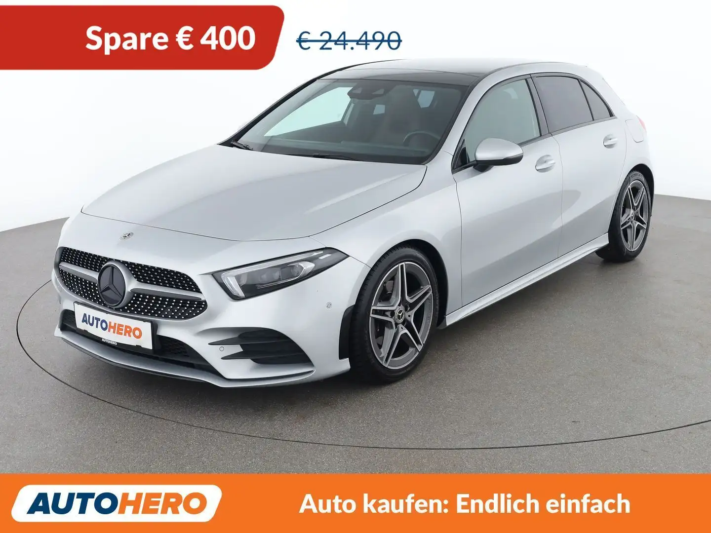 Mercedes-Benz A 180 A 180 AMG Line Silber - 1