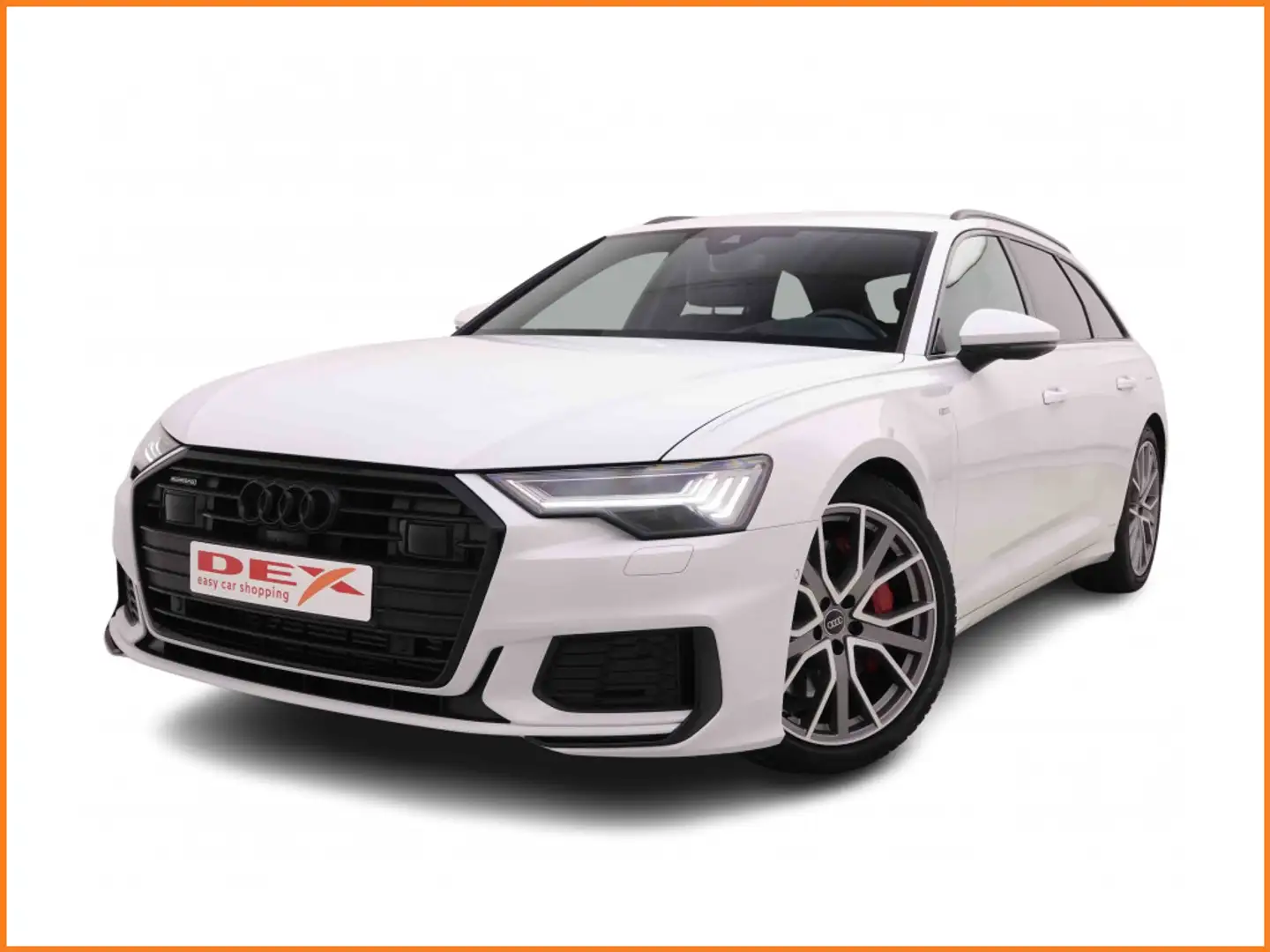 Audi A6 55 TFSie 367 PHEV Avant Quattro S-Line + MMI Navi  Blanc - 1