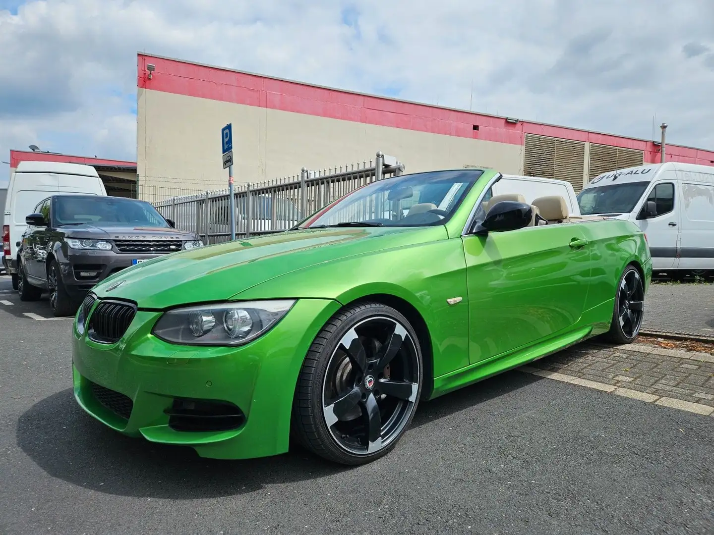 BMW 335 is CABRiO M SPORT ALPINA XENON NAVI LEDER MEM Zelená - 1