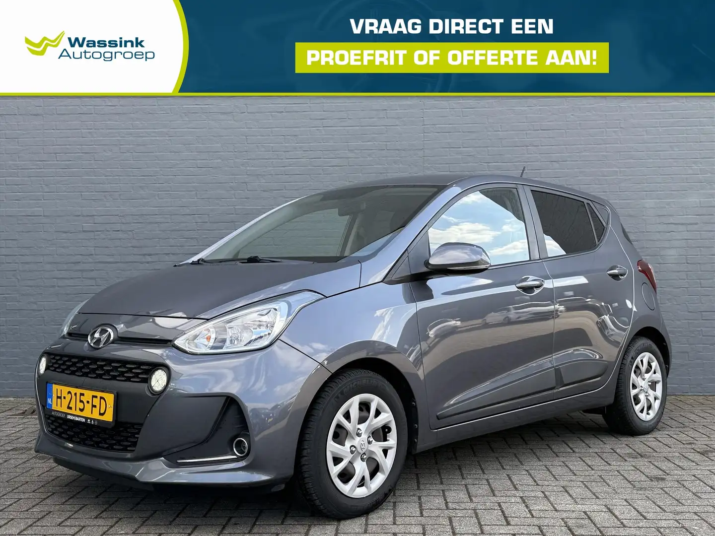 Hyundai i10 1.0i 66pk Premium | Stoel & Stuurverwarming Gris - 1