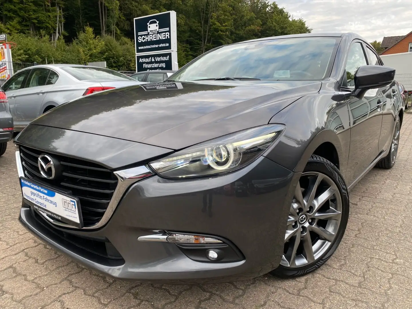 Mazda 3 Lim. Signature KAMERA TEMPOMAT SHZ hzb.LENKRAD Grau - 1