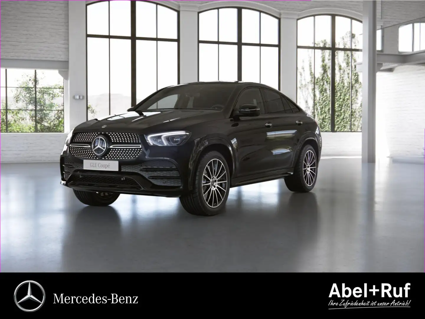 Mercedes-Benz GLE 400 d Coupé AMG+DISTR+AIRM+Pano+Burm+HuD+AHK Schwarz - 1
