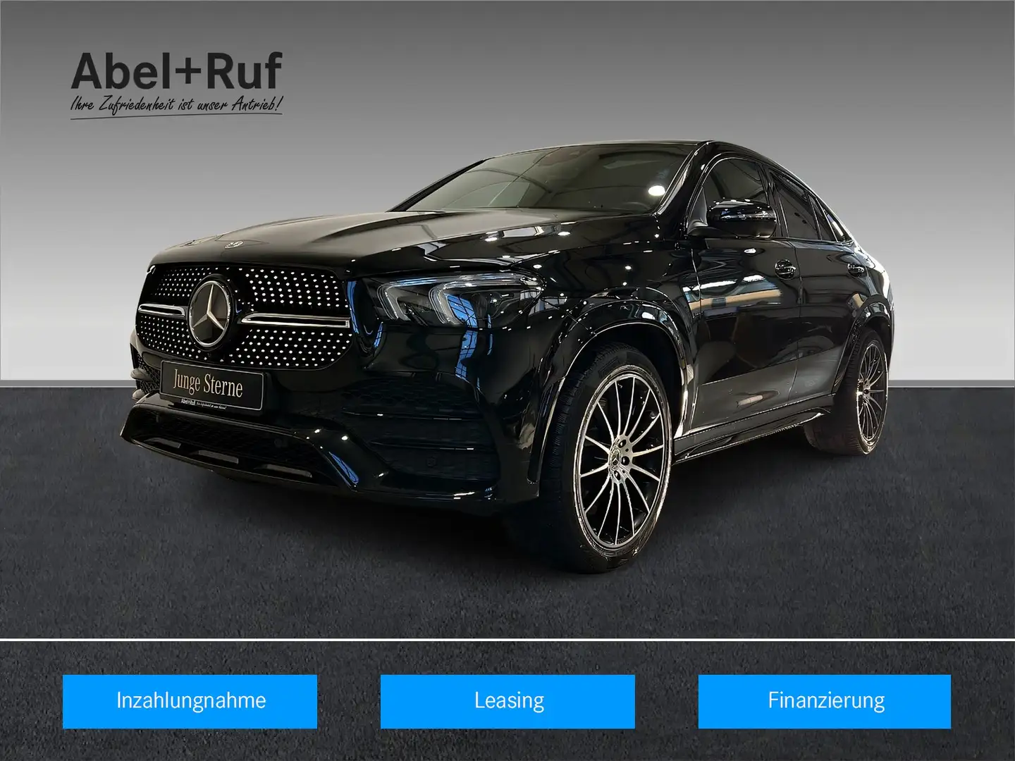 Mercedes-Benz GLE 400 d Coupé AMG+DISTR+AIRM+Pano+Burm+HuD+AHK Black - 1