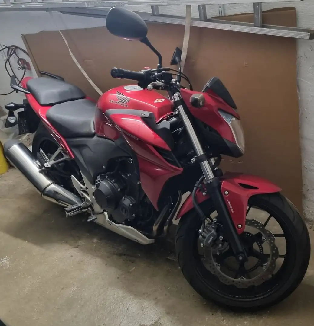 Honda CB 500 FA ABS Tiefergelegt Piros - 1