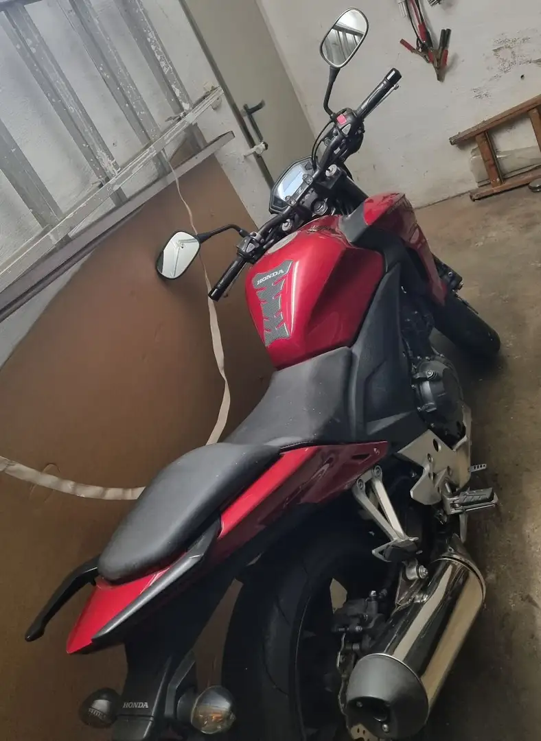 Honda CB 500 FA ABS Tiefergelegt Piros - 2