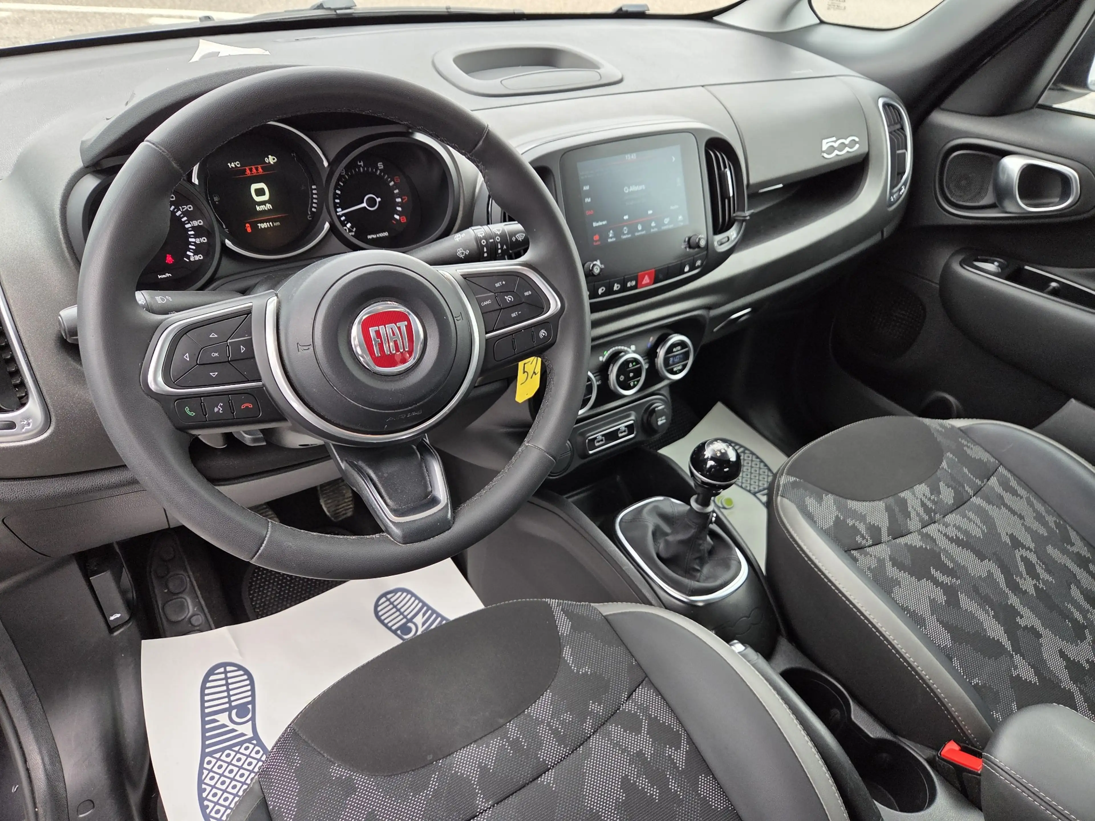 Fiat 500L 1.4 16V CROSS☆1JGARANTIE☆CAM☆DAB☆CRUISE☆HALFLEDER — photo 10