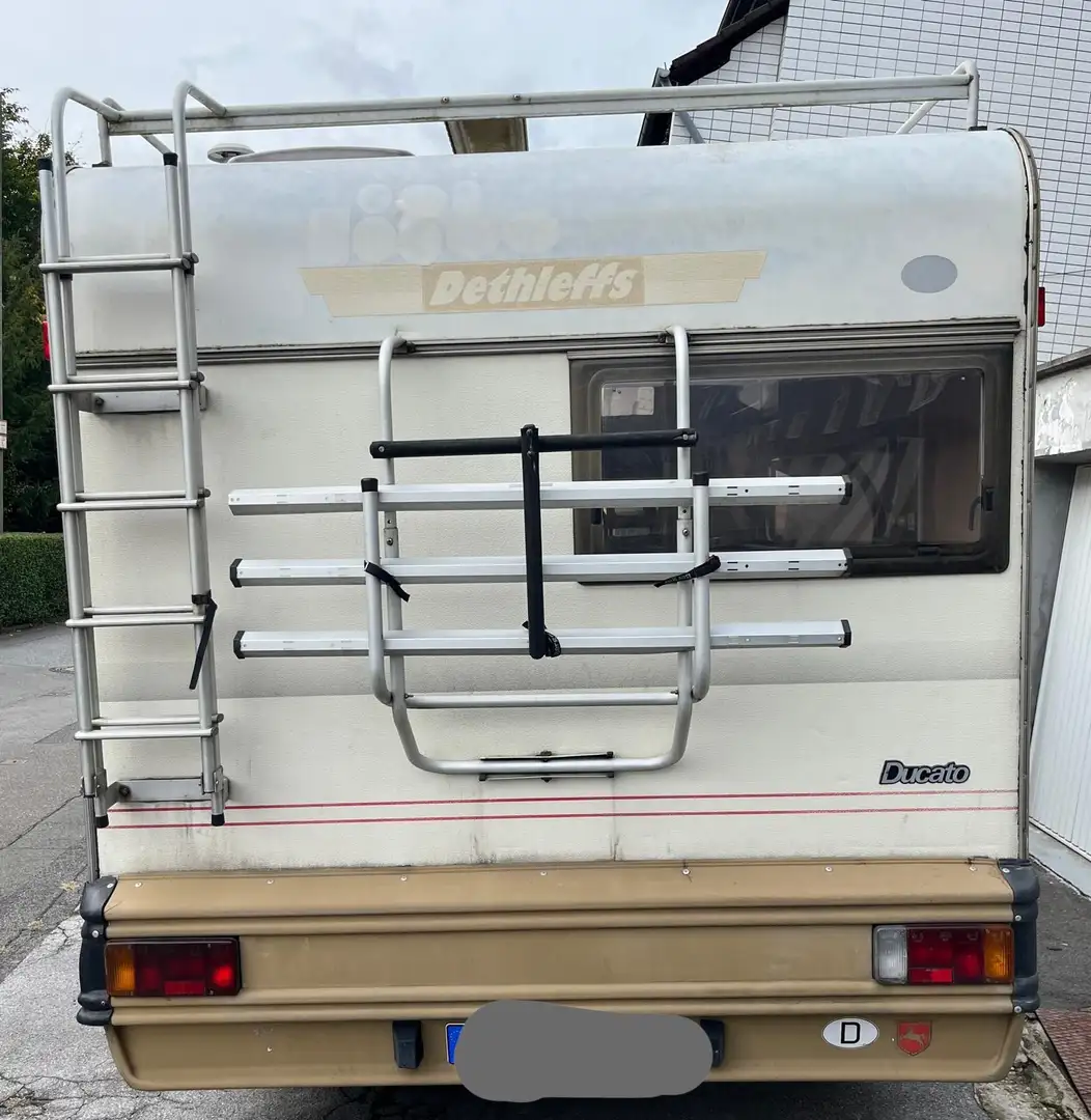 Fiat Ducato Wohnmobil 280 Dethleffs Oldtimer Blanc - 2