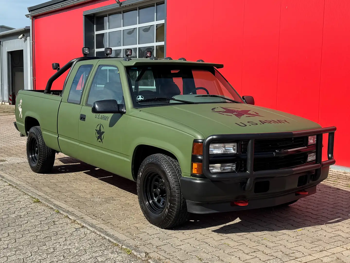 Chevrolet C1500 6,5 l DIesel, restauriert, mit Garantie Zöld - 1