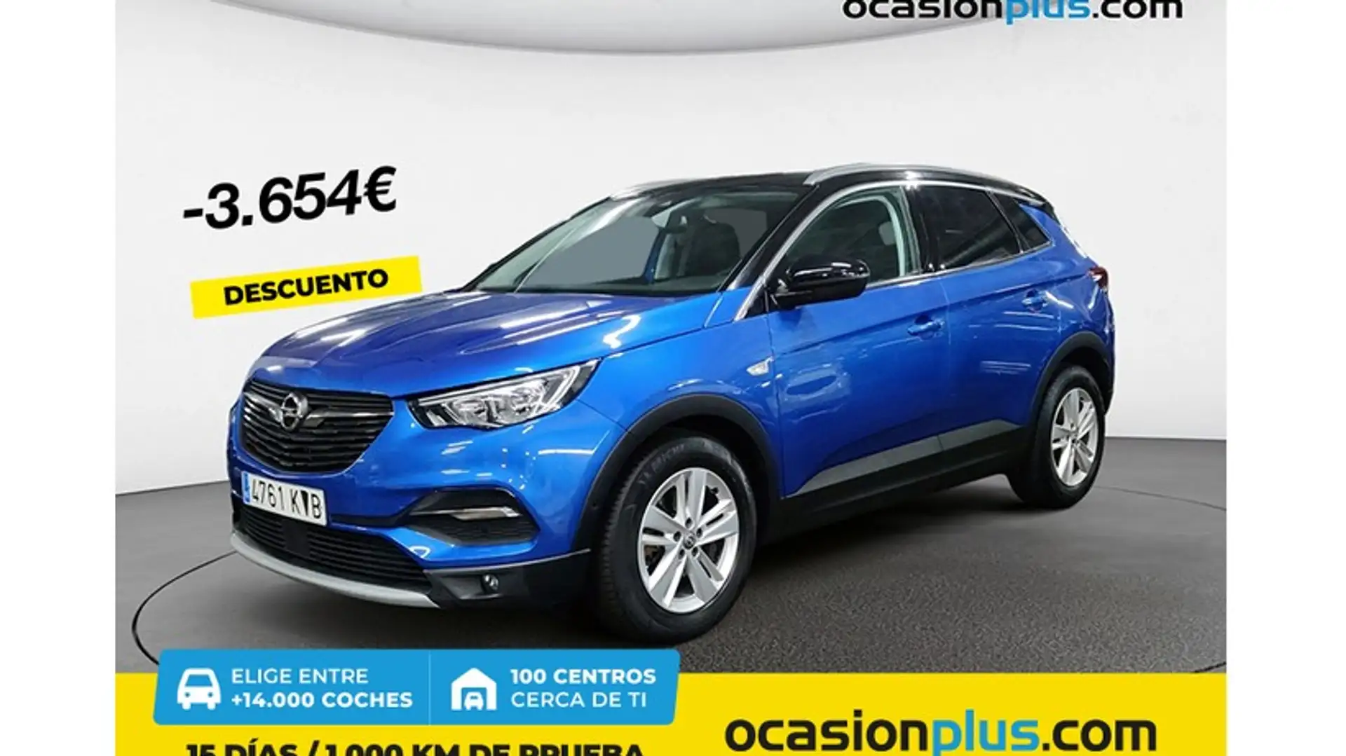 Opel Grandland X 1.2T S&S Design Line Aut. 130 Azul - 1