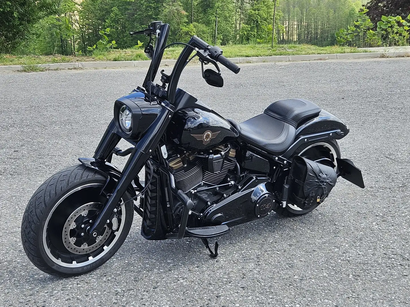 Harley-Davidson Fat Boy 30th Anniversary Nr 100 Negru - 1