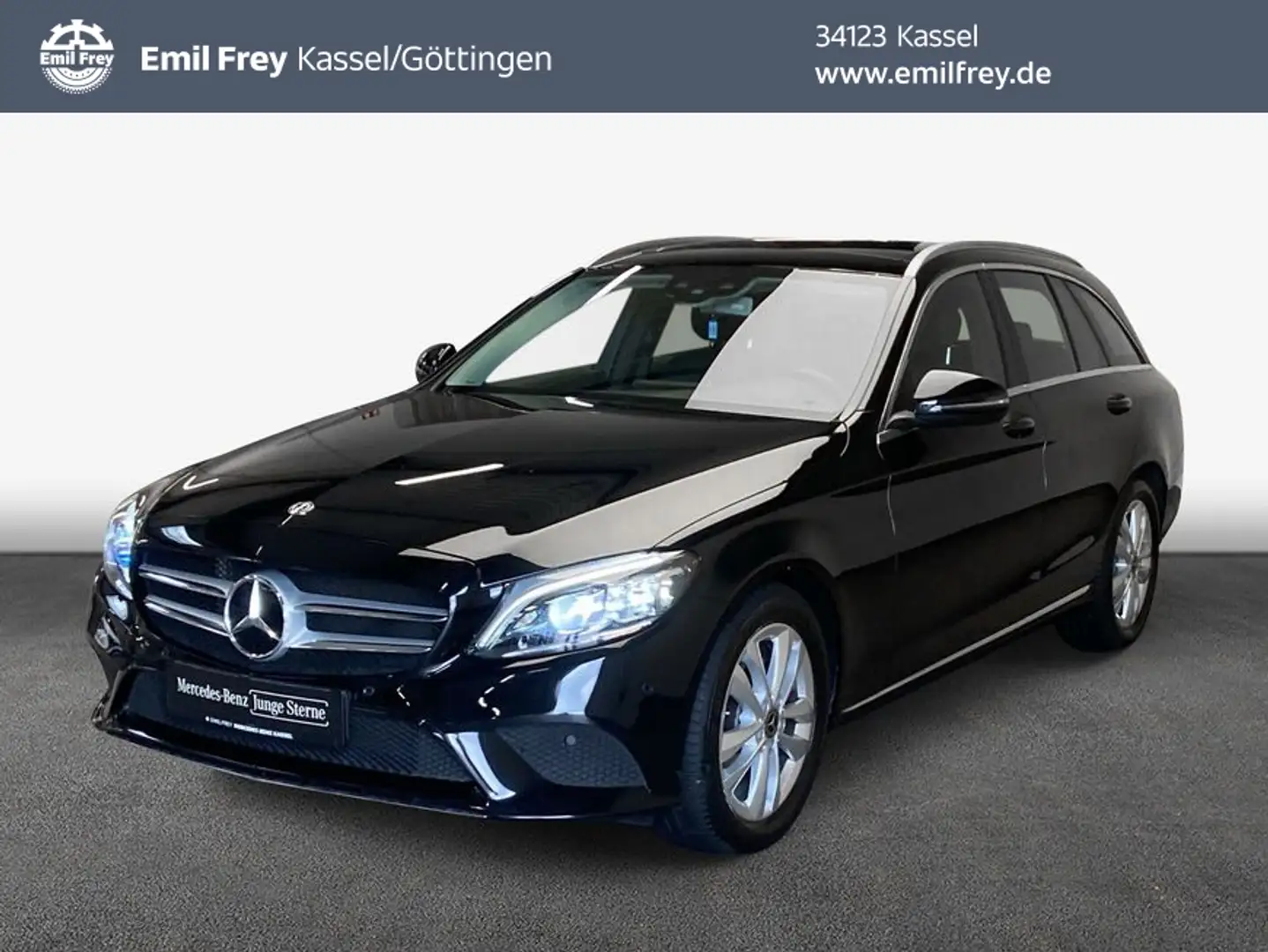 Mercedes-Benz C 180 C-Klasse Fekete - 1