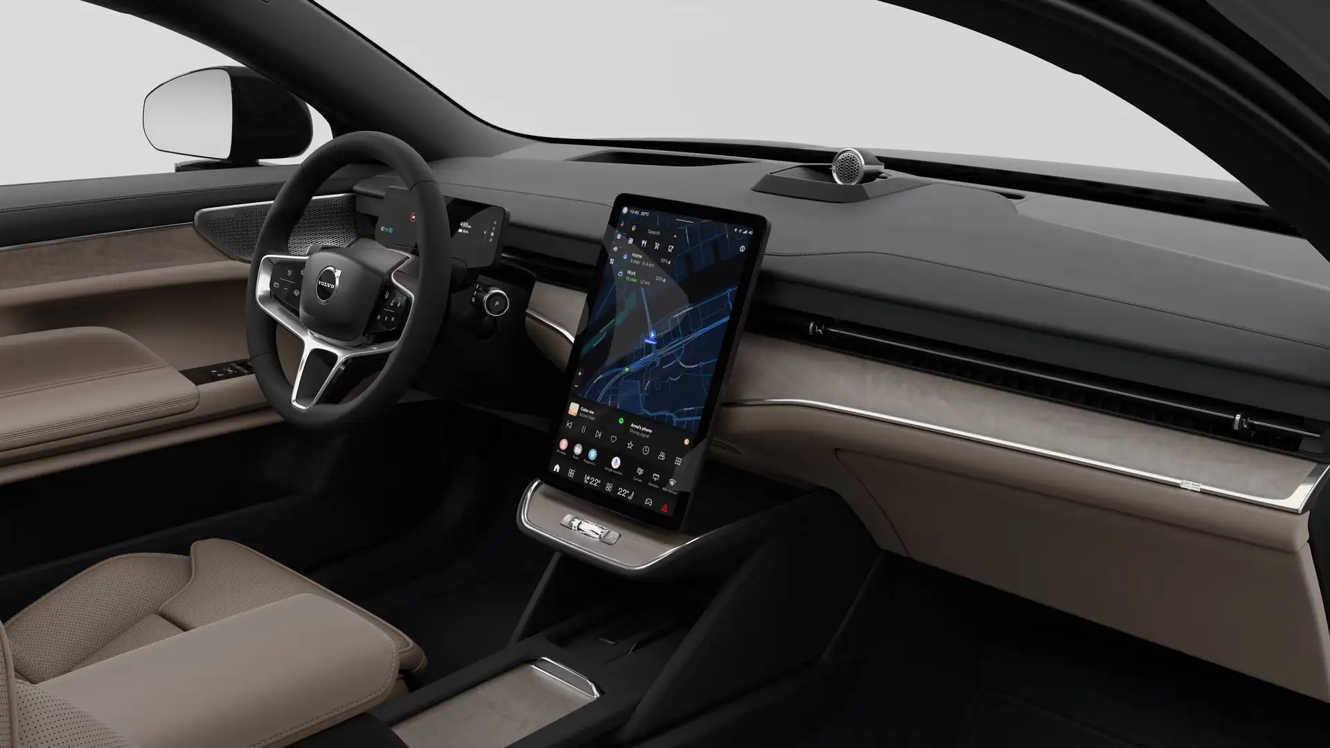 Volvo ES90 Single Motor Extended Range Ultra 92 kWh | Q1 Černá - 2