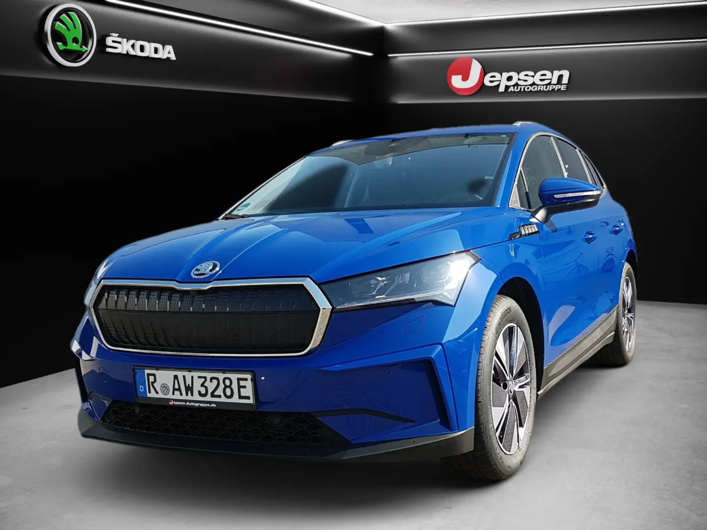 Skoda Enyaq 85 Loft /NAVI /KLIMA ACC SpurH SpurW LM Blau - 2