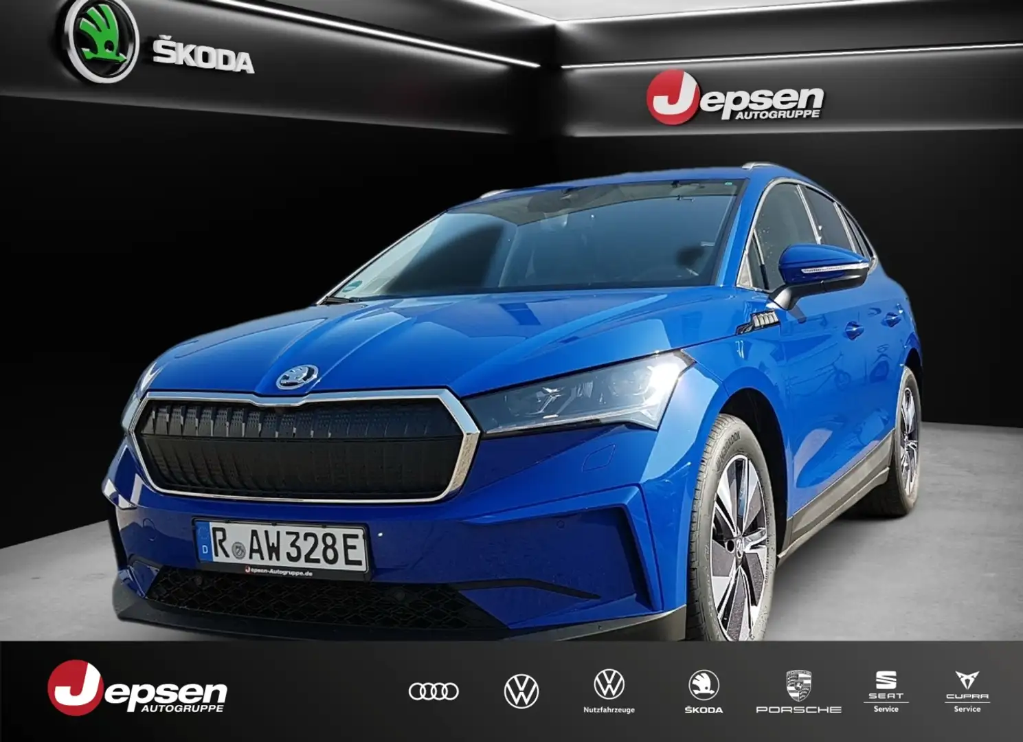 Skoda Enyaq 85 Loft /NAVI /KLIMA ACC SpurH SpurW LM Blau - 1