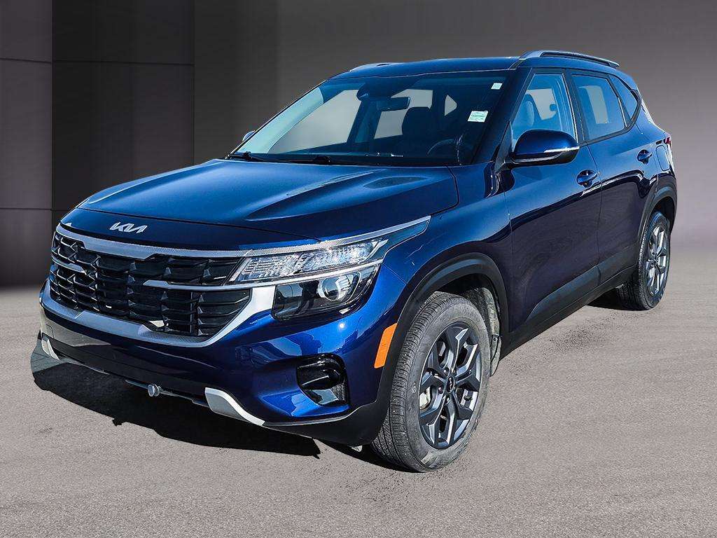 Blue 2024 Kia Seltos SUV / Crossover All-Wheel Drive Automatic