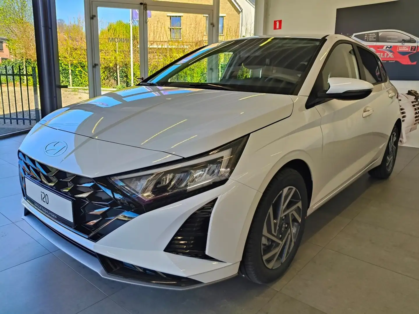 Hyundai i20 Techno 100 BC3 1.0 T-GDi 7DCT Blanc - 1