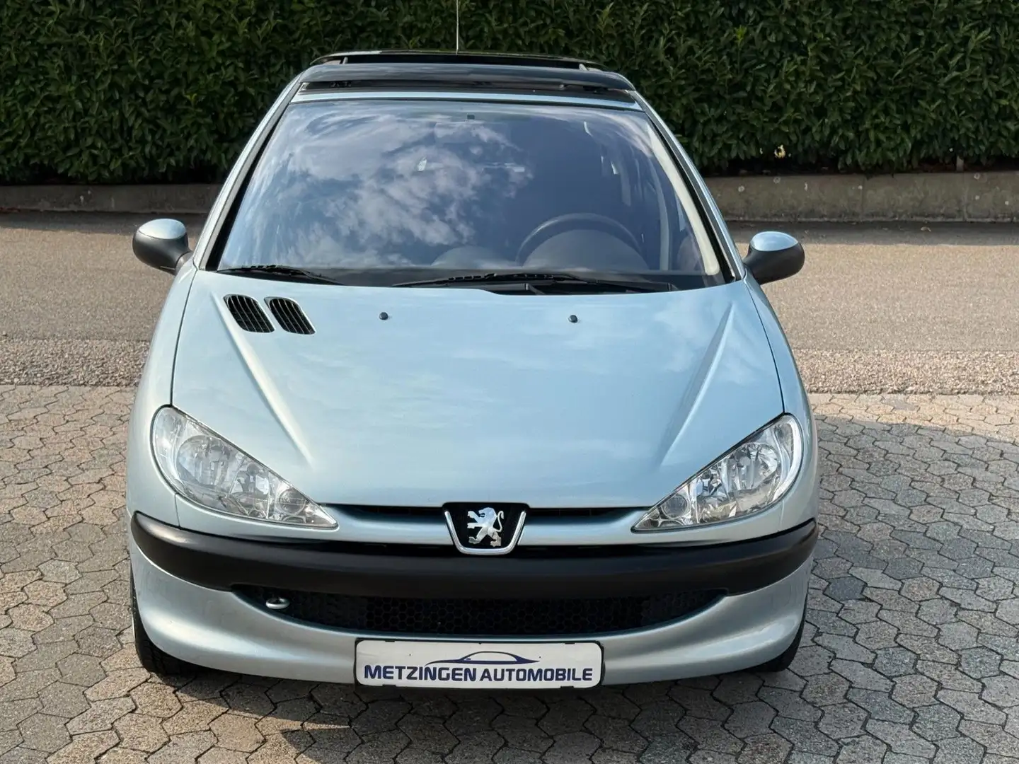 Peugeot 206 1.4 Grand Filou.Klima.Panarama.Tüv-Neu.1Hand Argento - 2