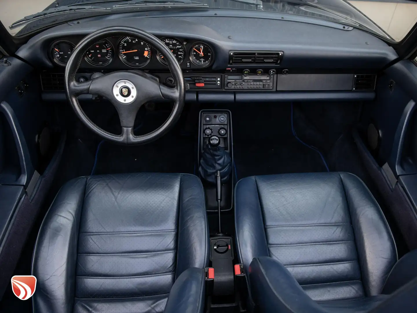 Porsche 911 Cabrio 3.2 Carrera | 232pk | Matching Numbers Blauw - 2