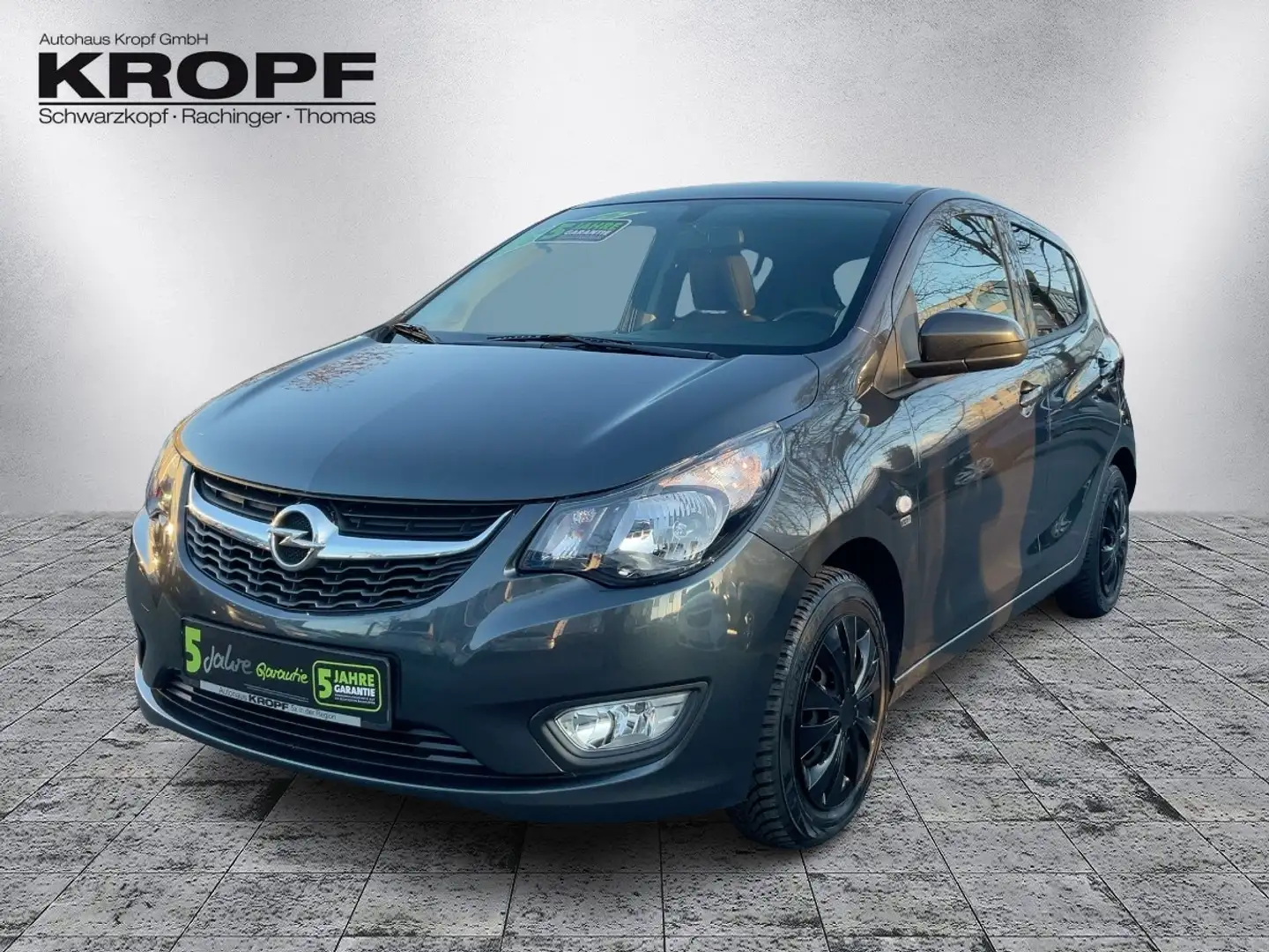 Opel Karl 1.0 120 Jahre SHZ+LM+PDC Grijs - 2