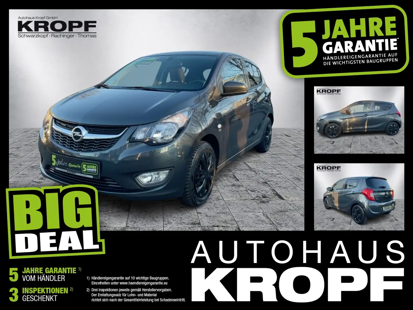 Opel Karl 1.0 120 Jahre LM Gris - 1