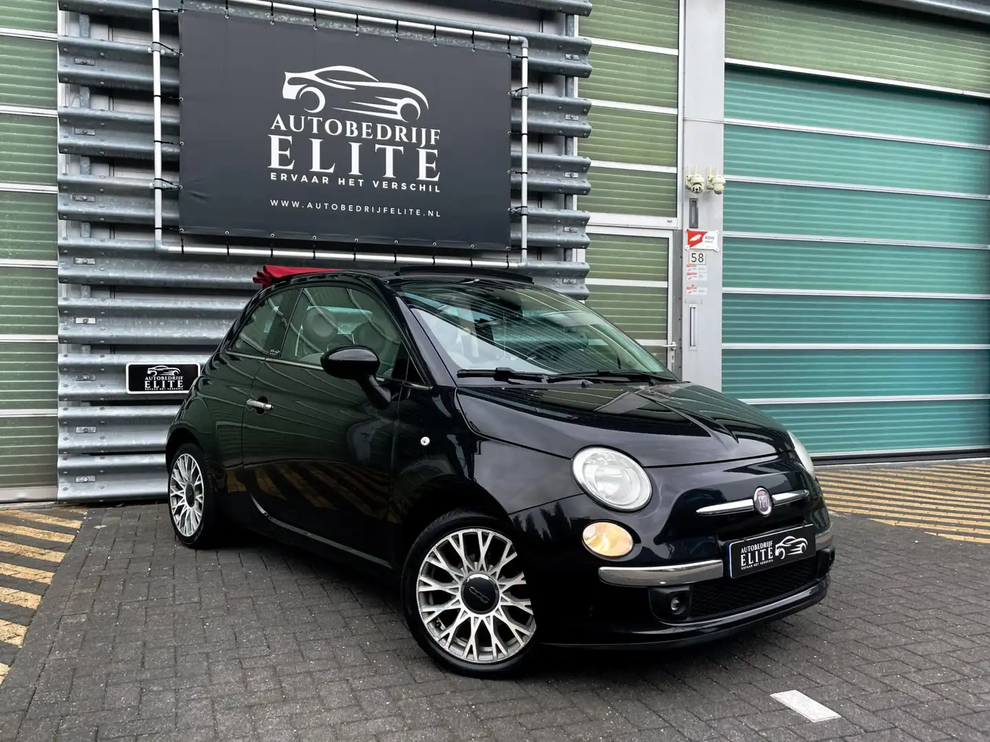 Fiat 500C 0.9 TwinAir Lounge Cabrio|PDC|120810KM Nero - 1