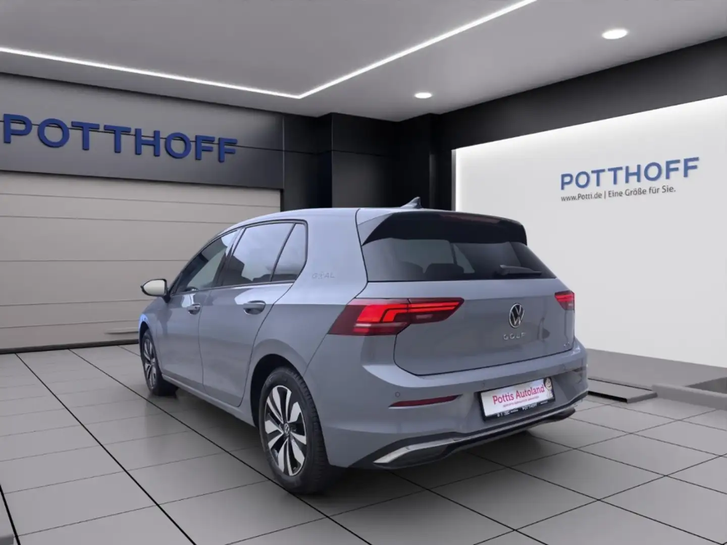Volkswagen Golf 1.5 eTSI DSG GOAL NAVI AHK KAMERA KLIMA Grau - 2