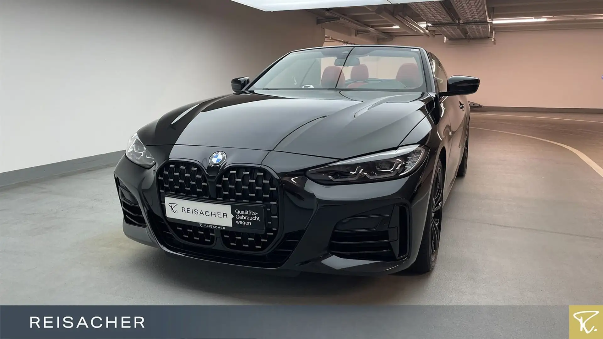 BMW M440i A xDrive Cabrio OpenAir LCProf DA PA LM19" Noir - 1