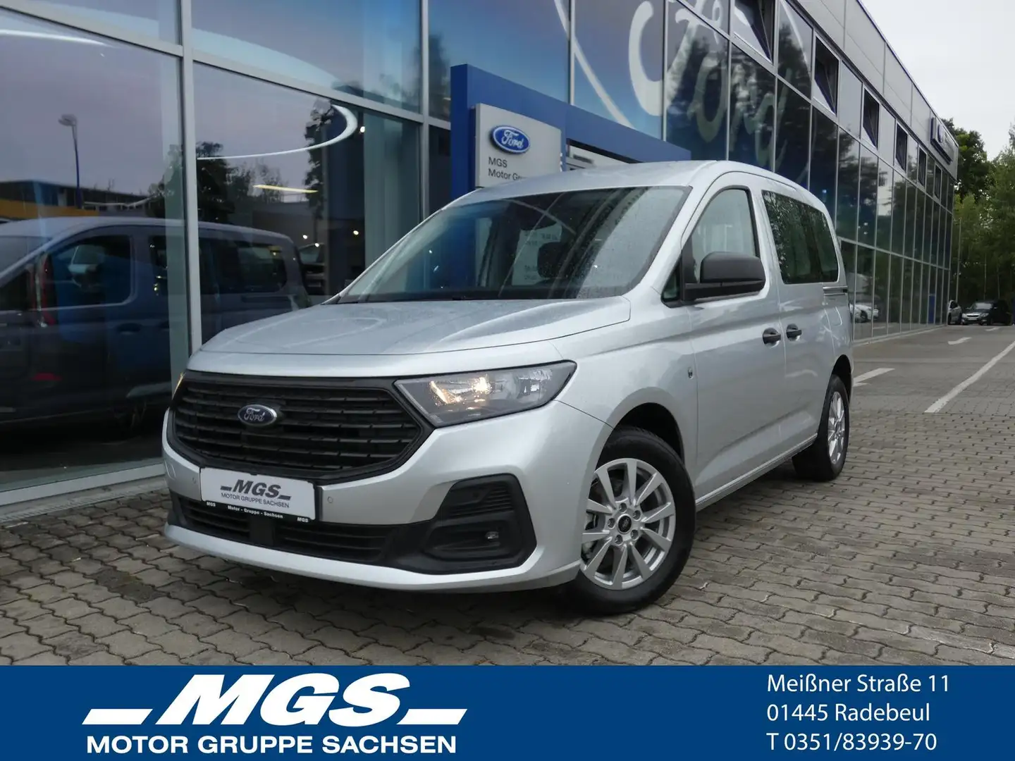 Ford Transit Connect 2,0L EcoBlueTrend Blanc - 1