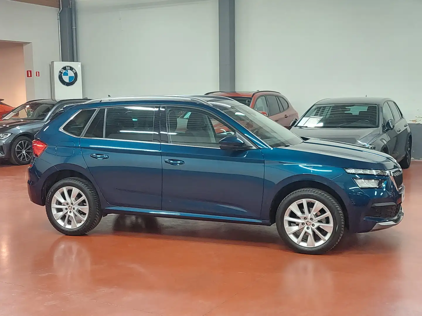 Skoda Kamiq TSi Ambition + E6d = LEZ BXL 2035 + NAVI/LED/CLIM Bleu - 2
