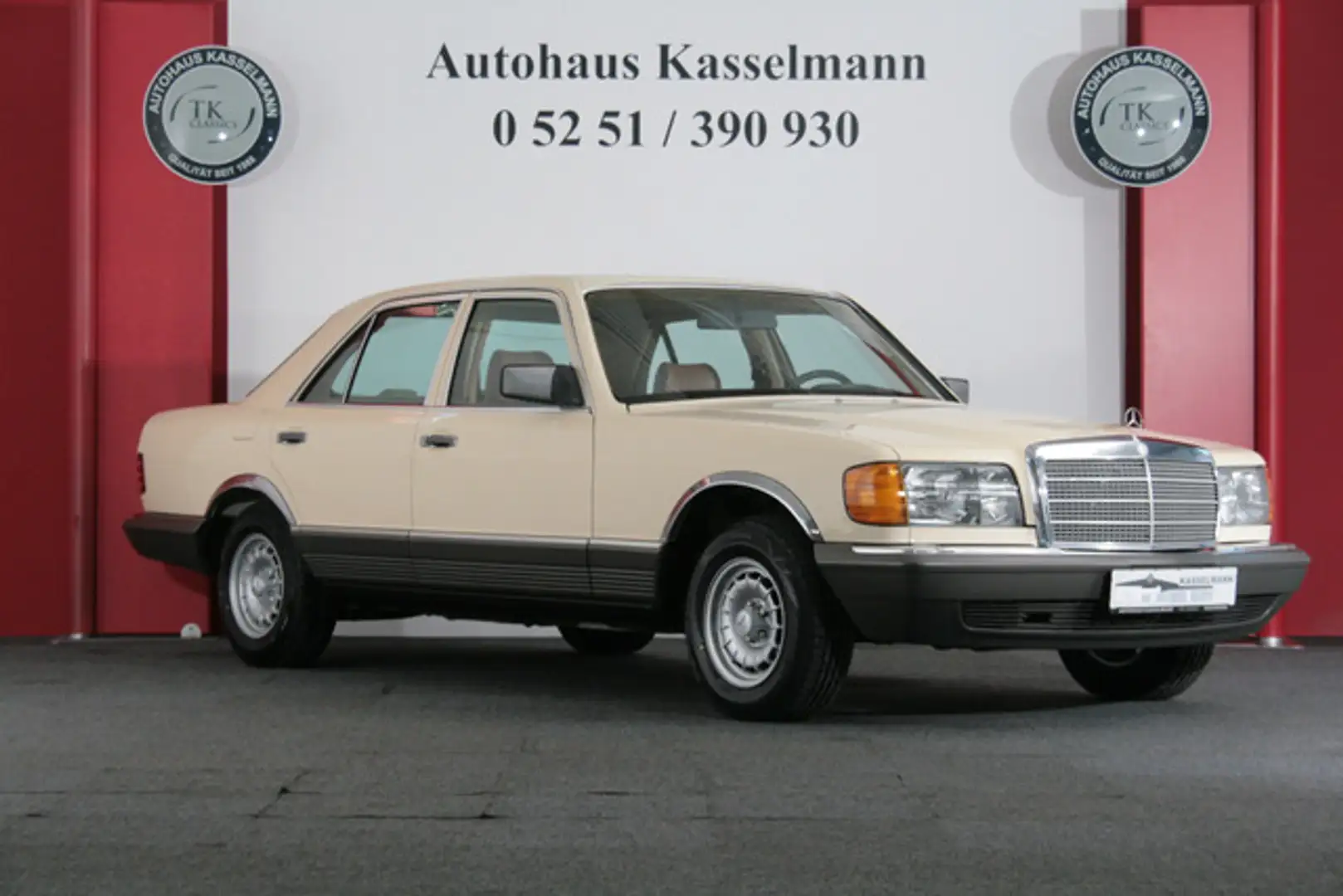 Mercedes-Benz 300 SD Turbo Diesel W126 Automatik Bej - 2