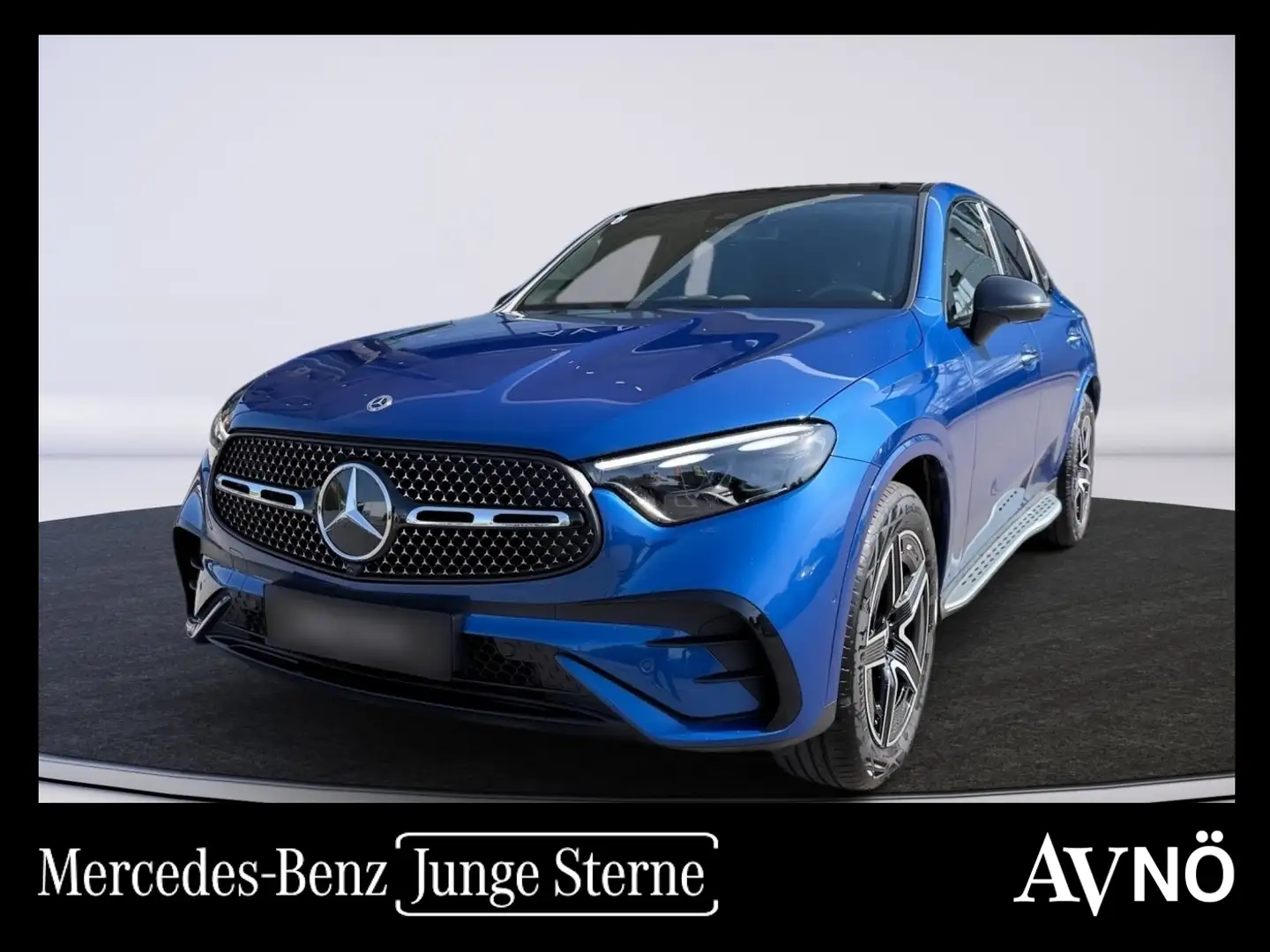 Mercedes-Benz GLC 220 d 4MATIC Coupé AMG Line AHK Pano Night Blau - 1