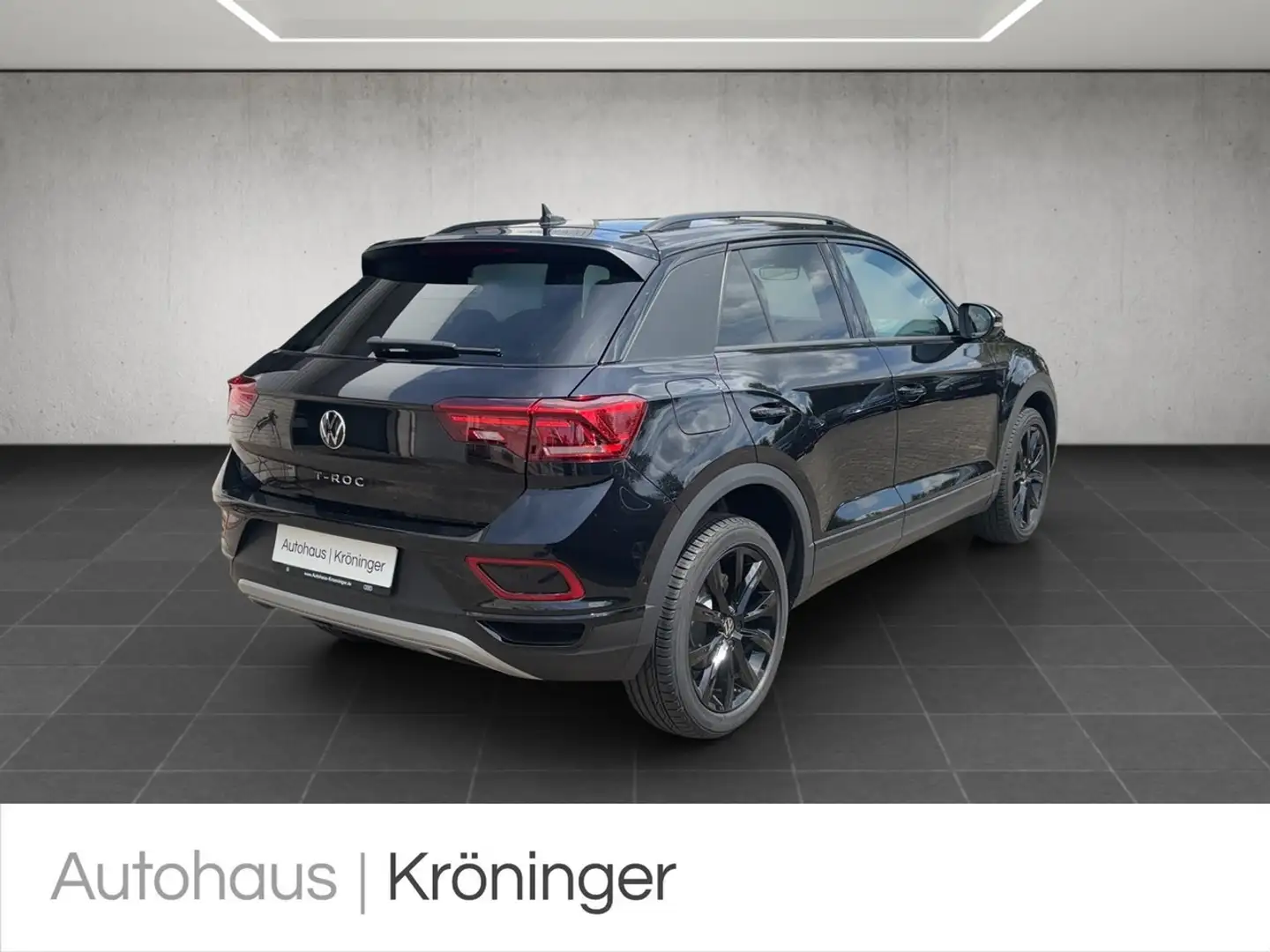 Volkswagen T-Roc 1.0TSI Style AHK Rück Business Navi Black Schwarz - 2