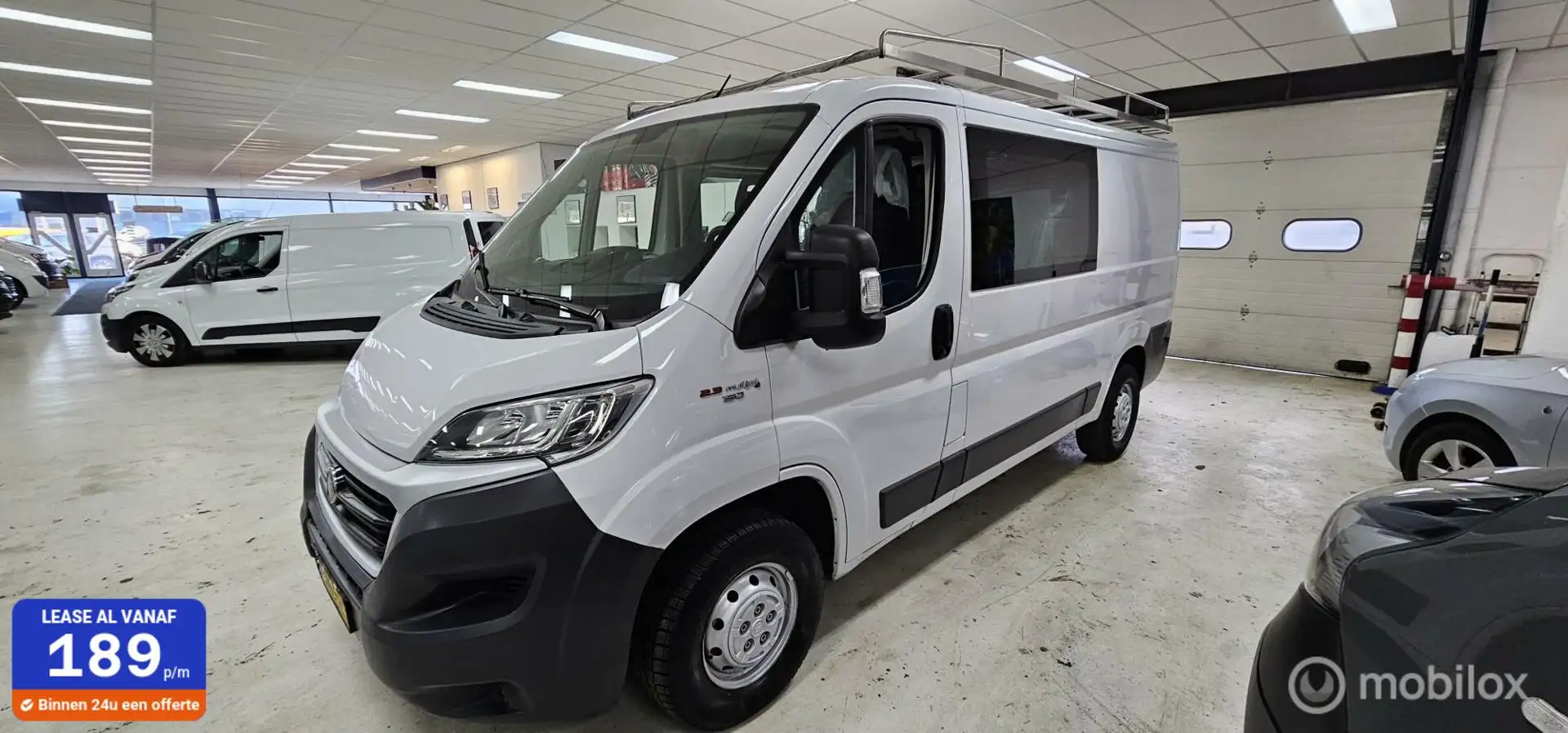 Fiat Ducato bestel 30 2.3 MultiJet L2H1 DC Weiß - 1