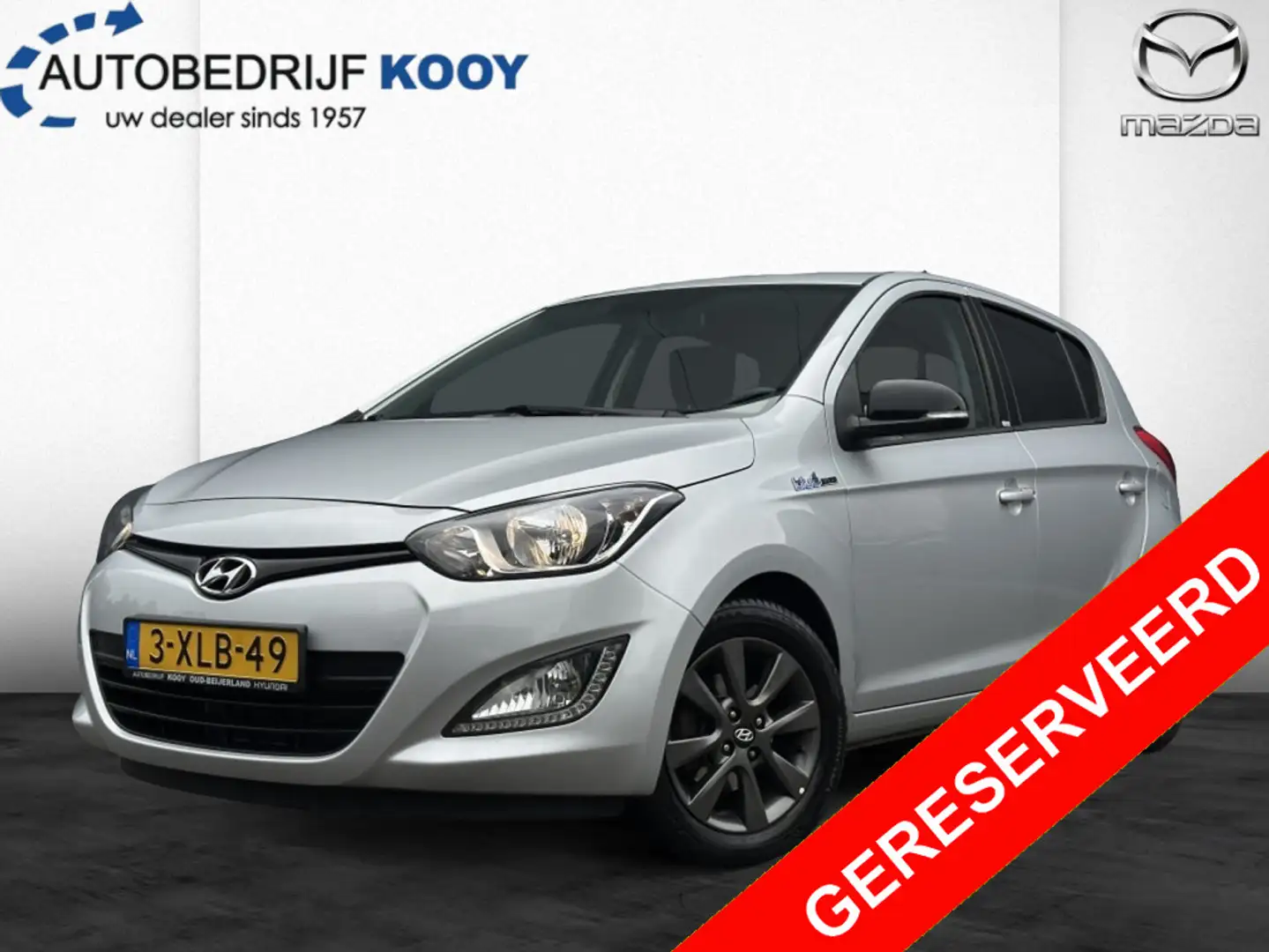 Hyundai i20 1.2i Go! Plus / dealeronderhouden! Gris - 1
