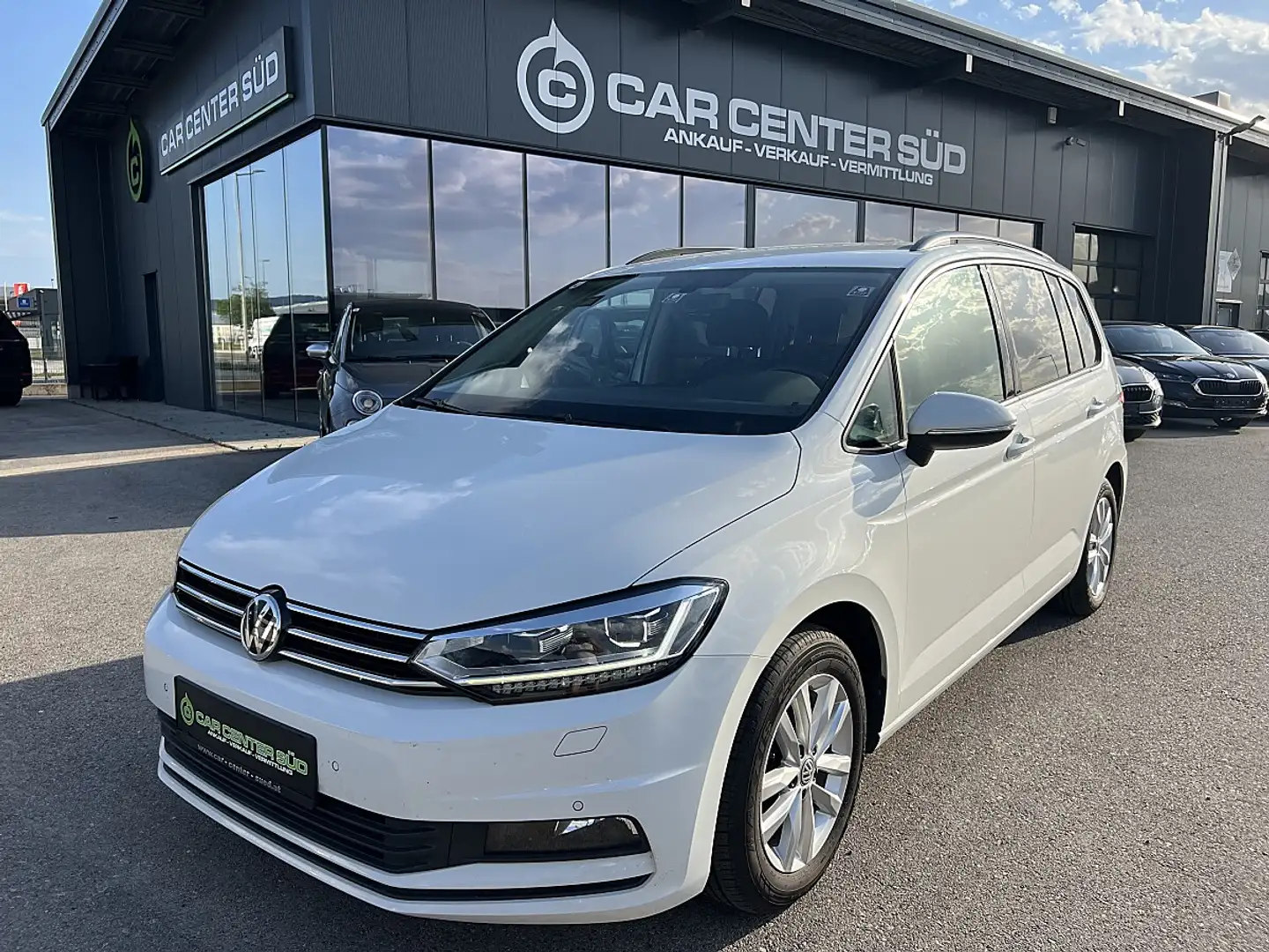 Volkswagen Touran Comfortline 2,0 BMT TDI Weiß - 1